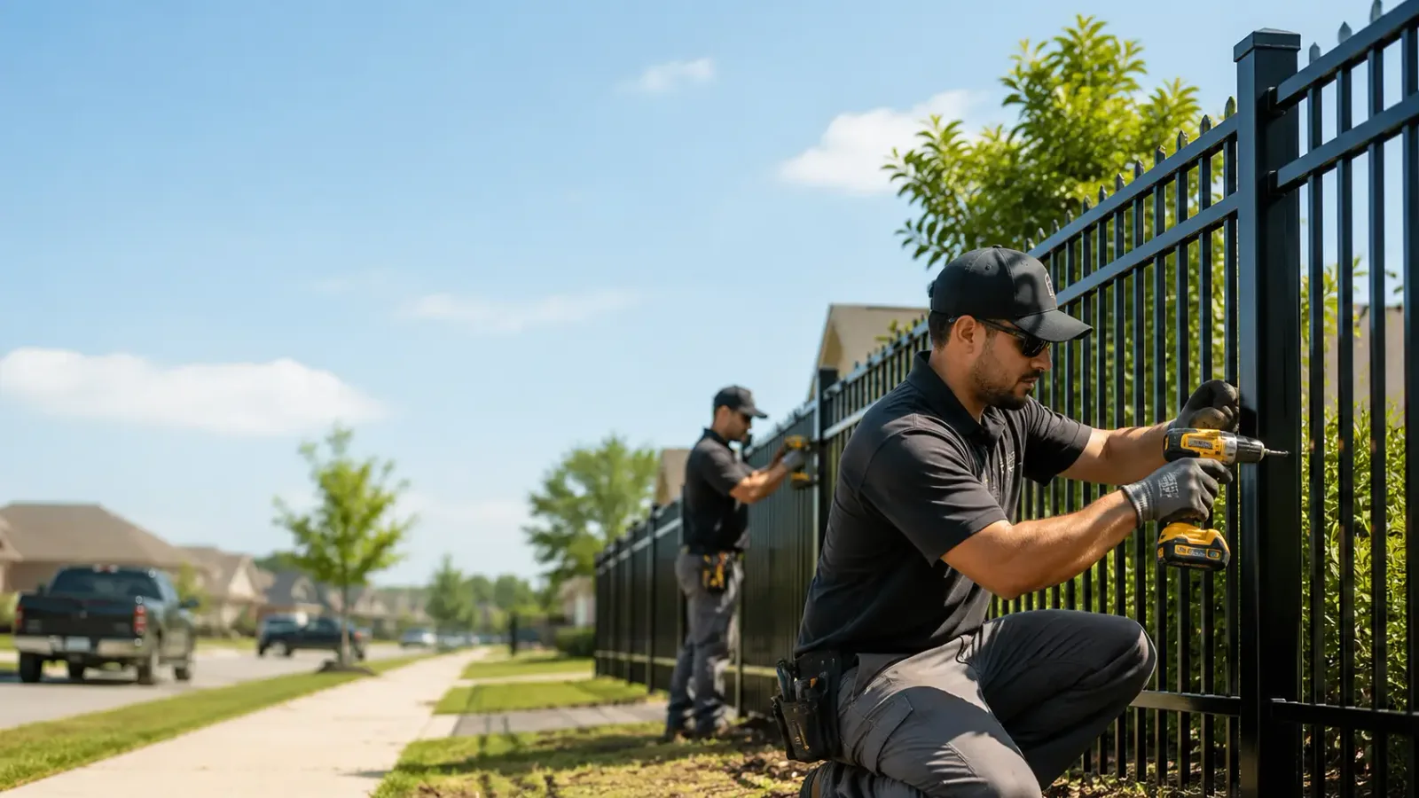 Metal Fence Installation in Moro, IL